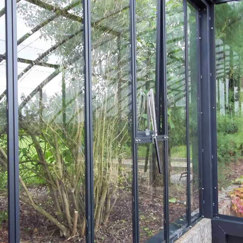 Serre à l'ancienne VERSAILLES largeur 2.80 m sur embase aluminium