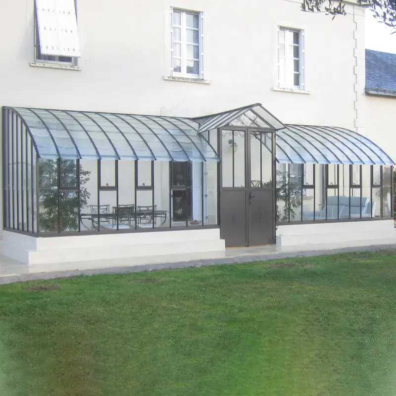 Serre à l'ancienne MONTESQUIEU largeur 2.80 m sur muret