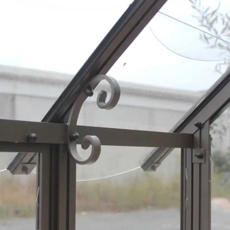 Serre à l'ancienne MIRABEAU largeur 3.70 m sur muret