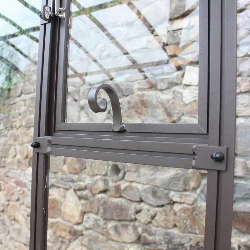 Serre à l'ancienne MIRABEAU largeur 3.70 m sur muret