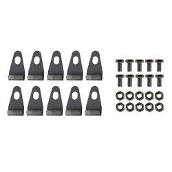 Ganchos de fijación de base para invernaderos NATURA