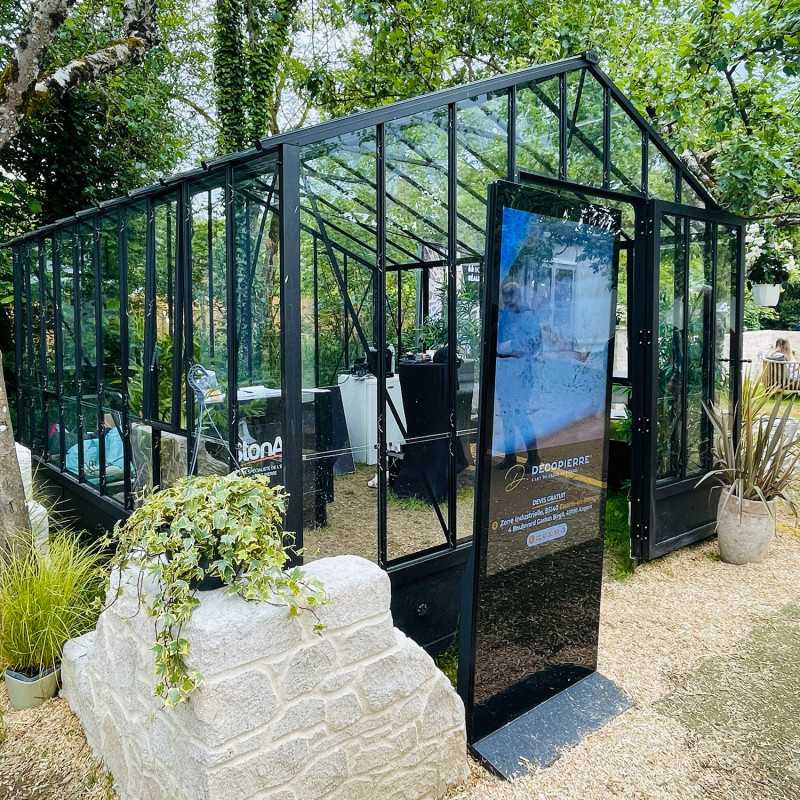 Serre reconditionnée CLASSIQUE 3,50 x 3,80 m