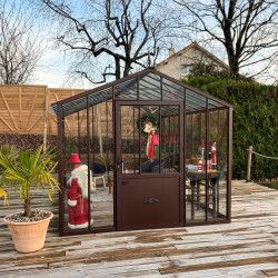Serre reconditionnée AUTHENTIQUE largeur 2,75 x 3,80 m