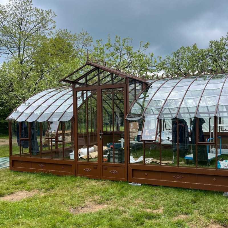 Serre reconditionnée MIRABEAU 3,70 x 4,55 m