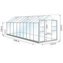 Invernadero LAURUS 14,40 m²