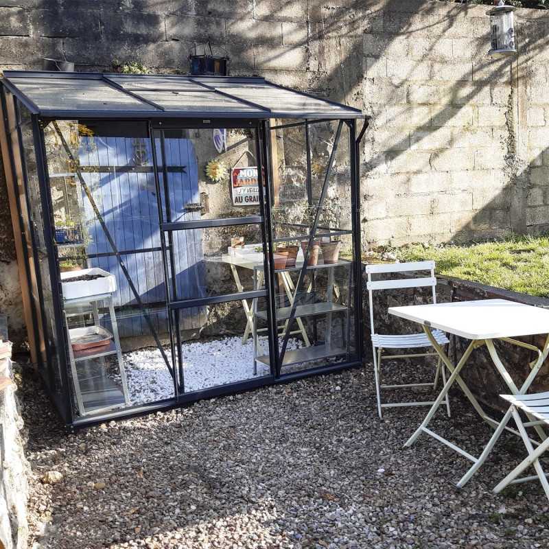 Invernadero adosado MÉLISSA 2,50 m²