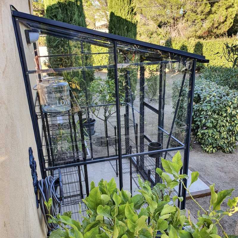 Invernadero adosado MÉLISSA 2,50 m²