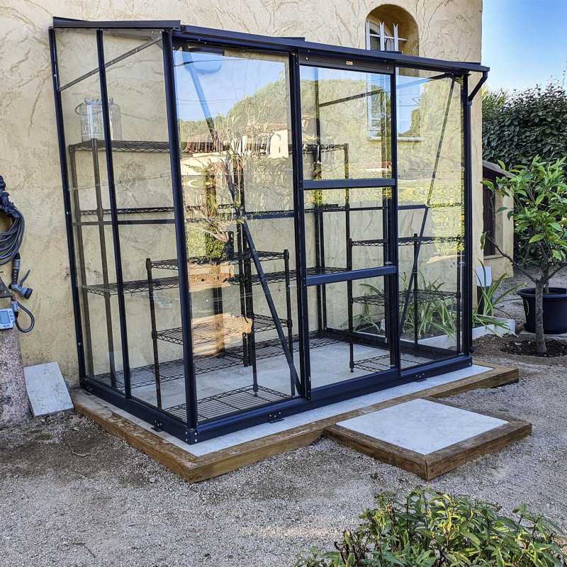 Invernadero adosado MÉLISSA 2,50 m²