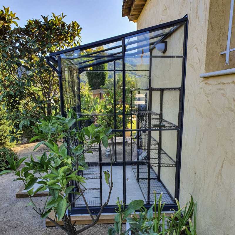 Invernadero adosado MÉLISSA 2,50 m²