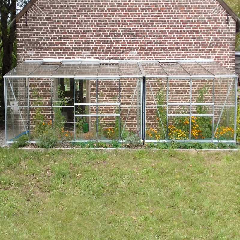 Invernadero adosado MÉLISSA 4,90 m²