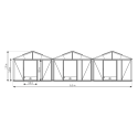 Invernadero SUPRA 3 chapelles