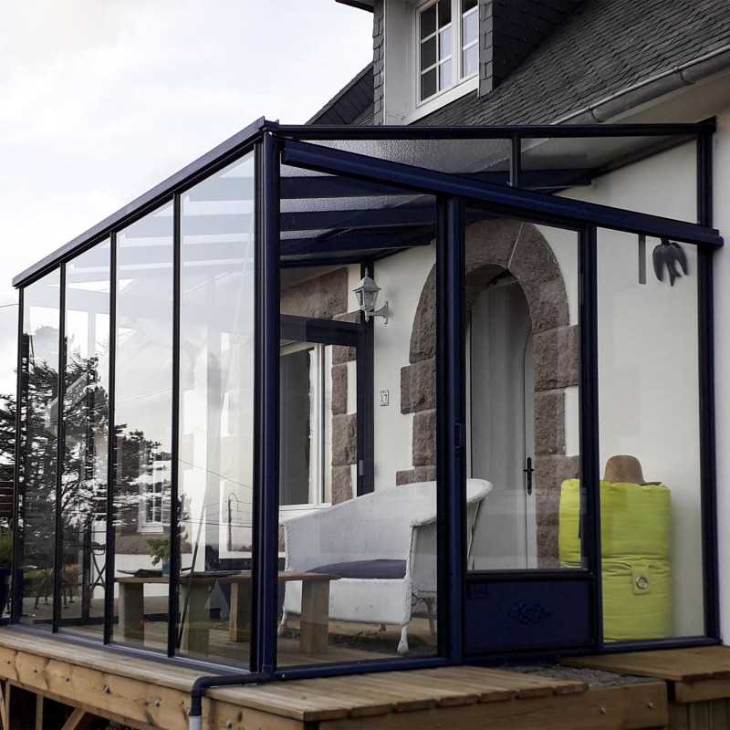 Serre LUXIA Adossée largeur 2,32 m