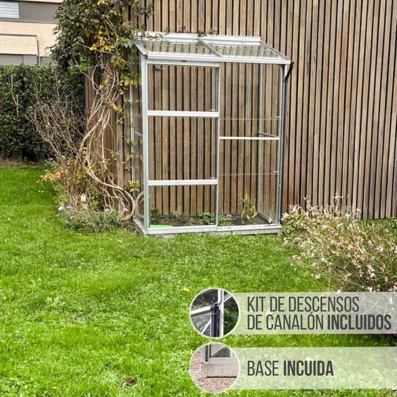 Invernadero adosado MÉLISSA 0,90 m²
