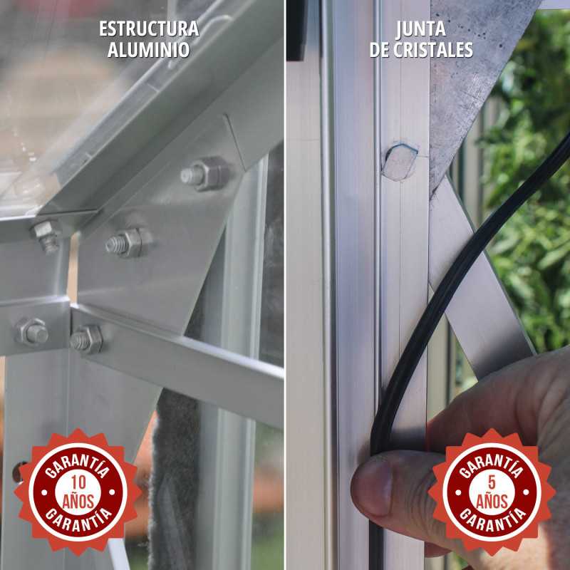 Invernadero adosado MÉLISSA 1,70 m²