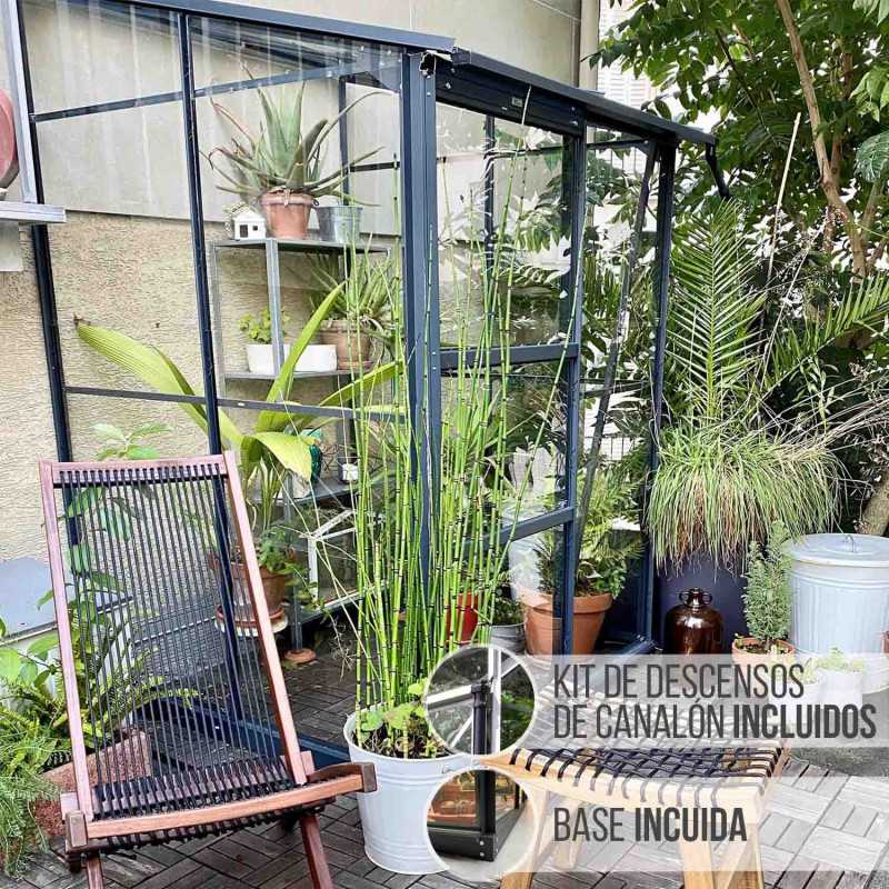 Invernadero adosado MÉLISSA 1,70 m²
