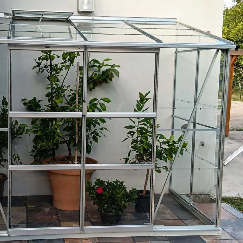 Invernadero adosado MÉLISSA 3,30 m²