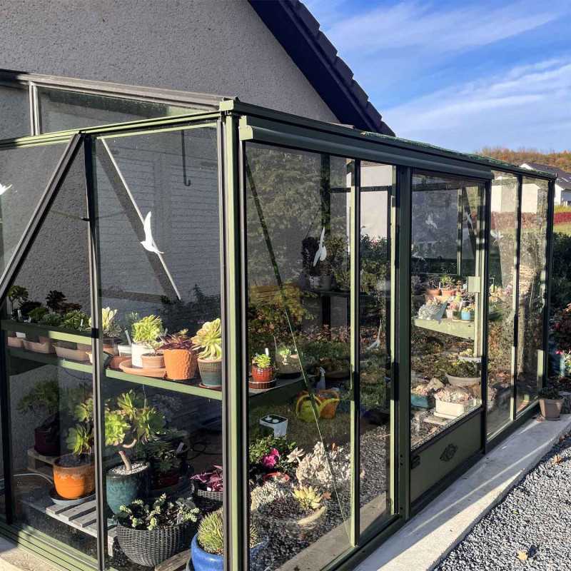 Invernadero LUXIA adosado anchura 2,32 m