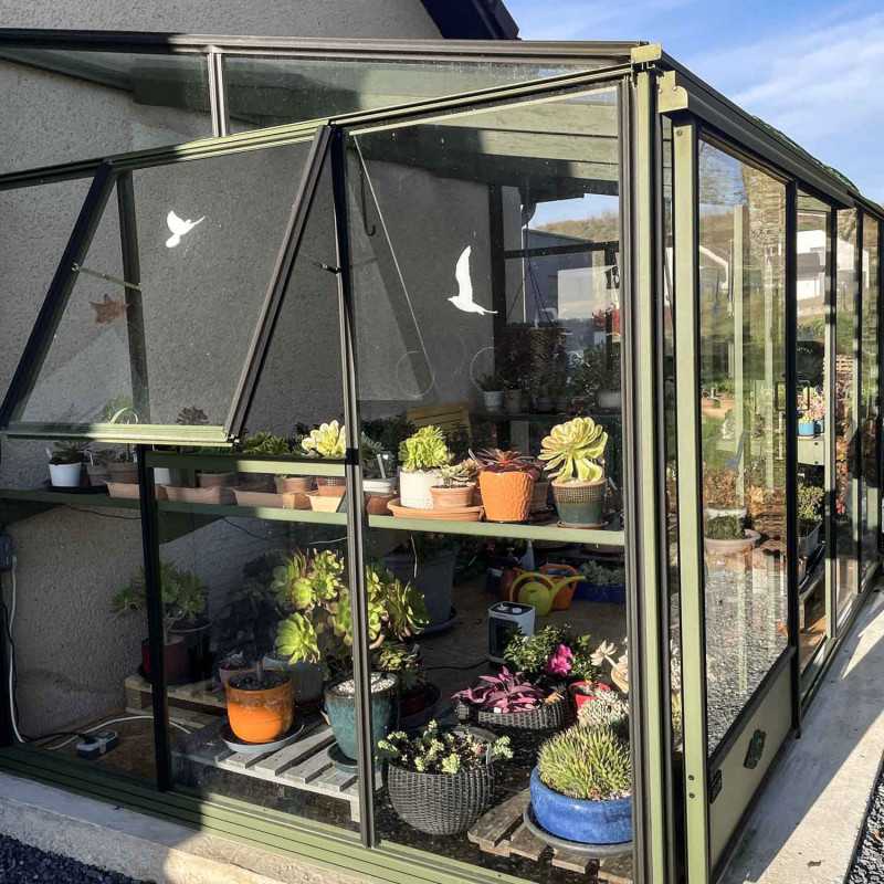 Invernadero LUXIA adosado anchura 2,32 m