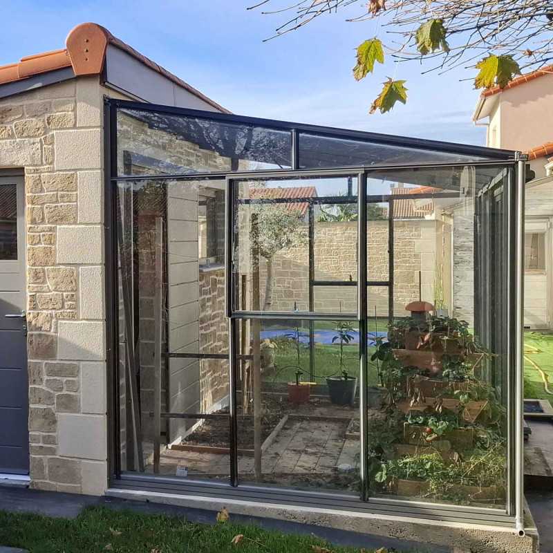 Invernadero LUXIA adosado anchura 2,32 m