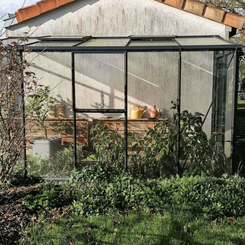 Invernadero LUXIA adosado anchura 1,58 m