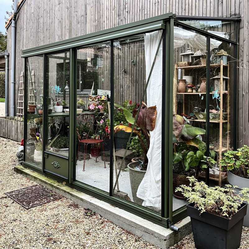 Invernadero LUXIA adosado anchura 1,58 m