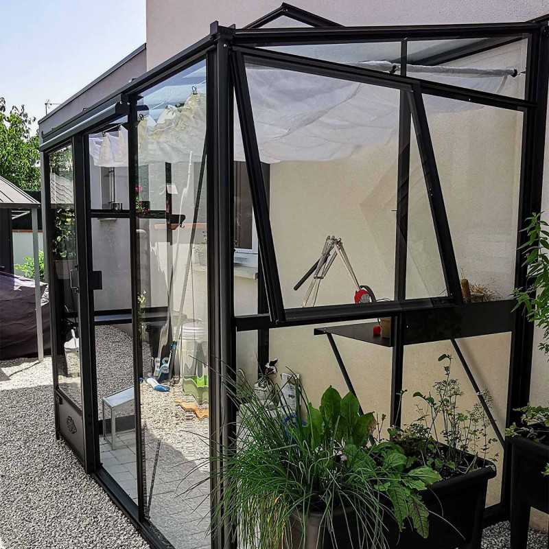 Invernadero LUXIA adosado anchura 1,58 m