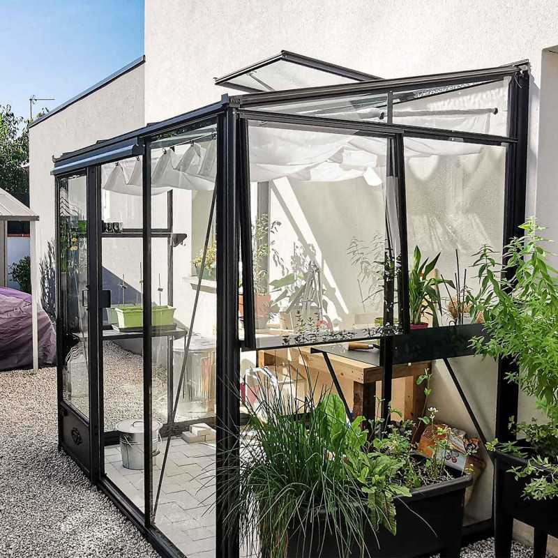 Invernadero LUXIA adosado anchura 1,58 m