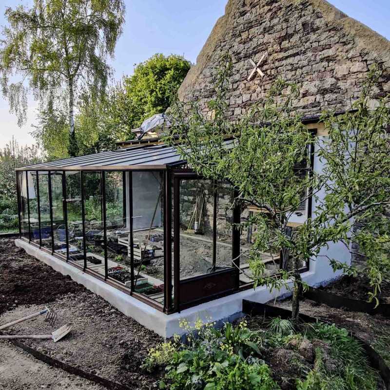 Invernadero LUXIA adosado anchura 3,06 m