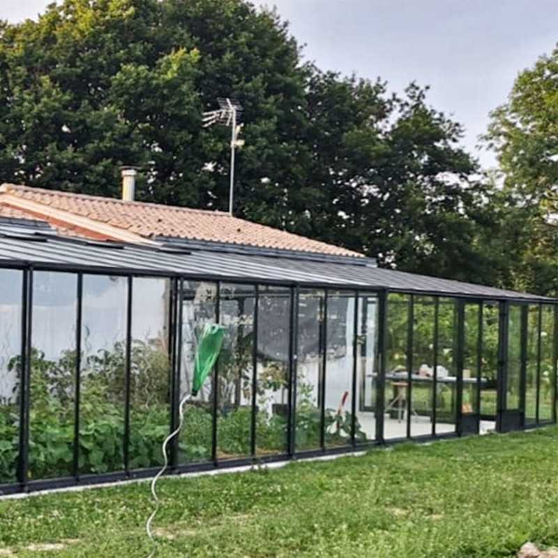 Invernadero LUXIA adosado anchura 3,06 m