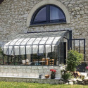 Invrnadero CHAMBORD anchura 2,80 m sobre muro