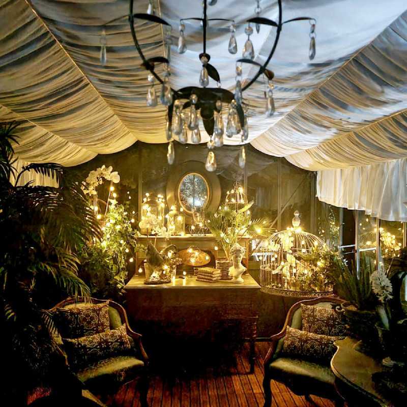 Serre à l'ancienne CLASSIQUE 2.75m sur embase aluminium