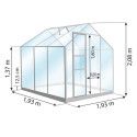 Invernadero ALLIUM 3,70 m²