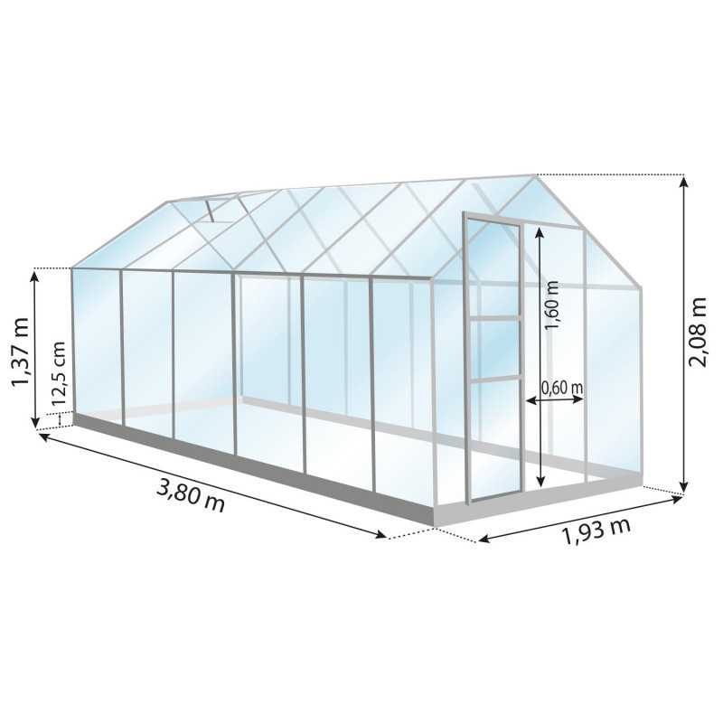 Invernadero ALLIUM 7,30 m²