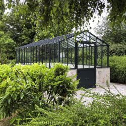 Serre à l'ancienne CLASSIQUE 2,75 m sur muret