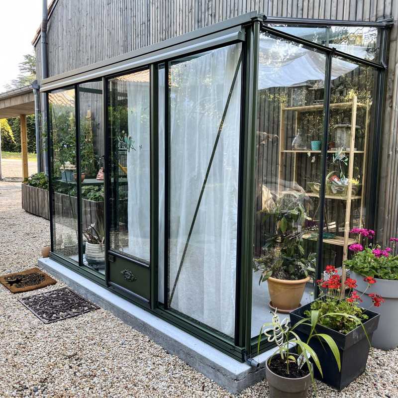 Serre LUXIA Adossée largeur 1,58 m