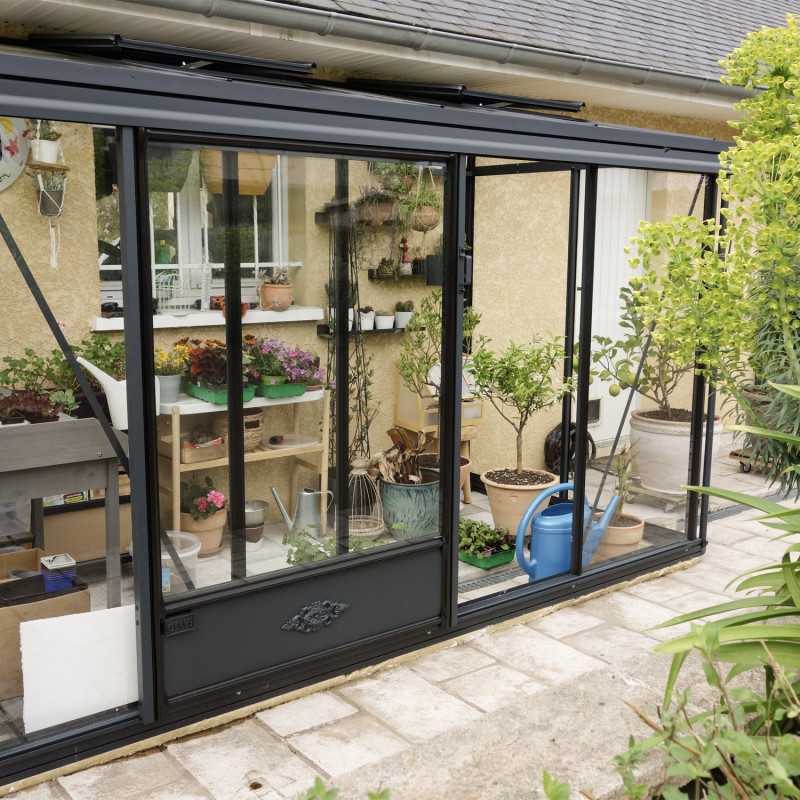 Serre LUXIA Adossée largeur 1,58 m