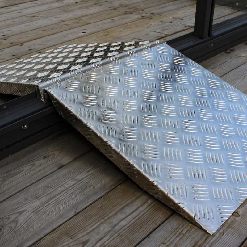 Rampas de acceso en aluminio