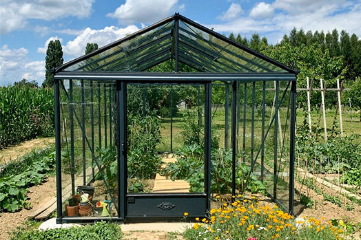 Serre de jardin aluminium Luxia